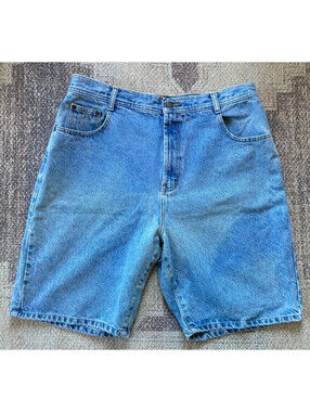 VTG Men's Blue Sz 38 STRUCTURE Jeans Wear Short Jorts